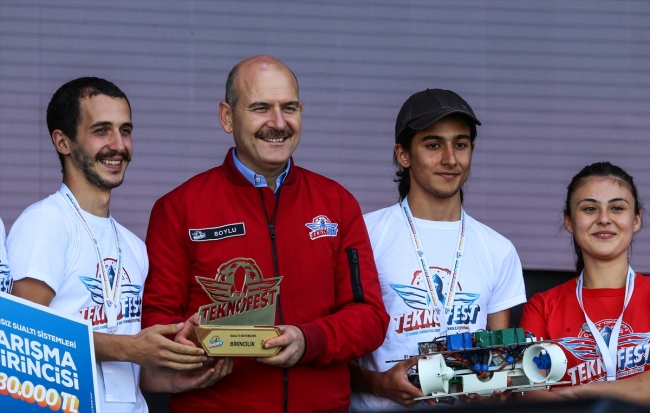 İçişleri Bakanı Soylu TEKNOFEST'te